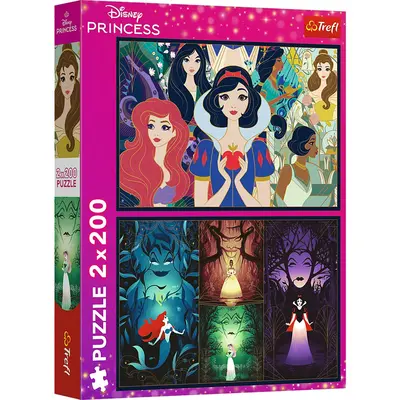 PUZZLE TREFL 2X200 DISNEY FRUMOASELE PRINTESE VIV13317