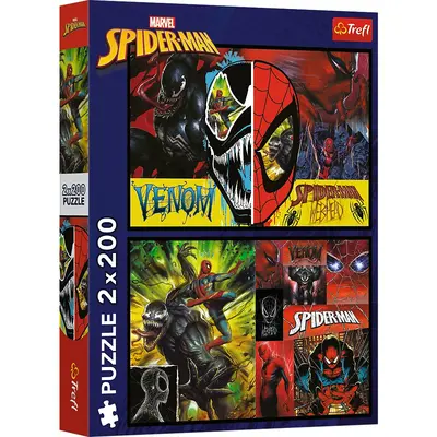 PUZZLE TREFL 2X200 SPIDER MAN ZI SI NOAPTE VIV13314