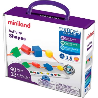 Activitati educative - forme geometrice miniland ml31783
