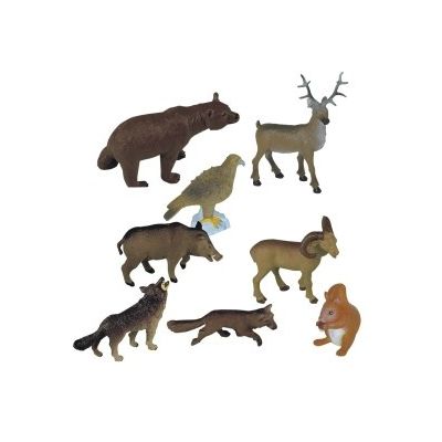 Animale din padure miniland 8 figurine ml25126