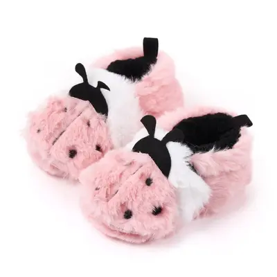 Botosei pentru bebelusi, roz, cu design buburuza chd2352-5-ci6