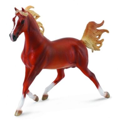 Figurina armasar arabian chestnut - collecta col88538deluxe