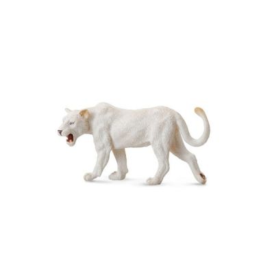Figurina leoaica alba l collecta col88549l