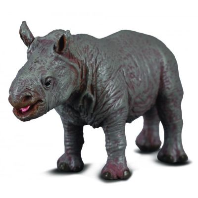 Figurina pui de rinocer alb s collecta col88089s