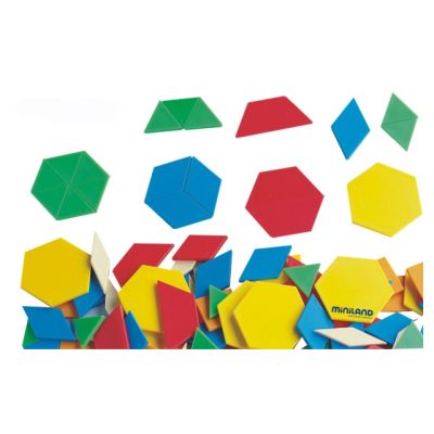 Forme geometrice diverse miniland 250 buc ml95045