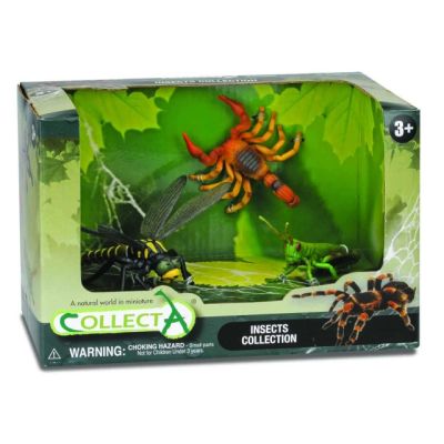 Set 3 figurine insecte - collecta col89136sob