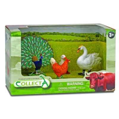 Set 4 figurine viata la tara collecta col89128lob