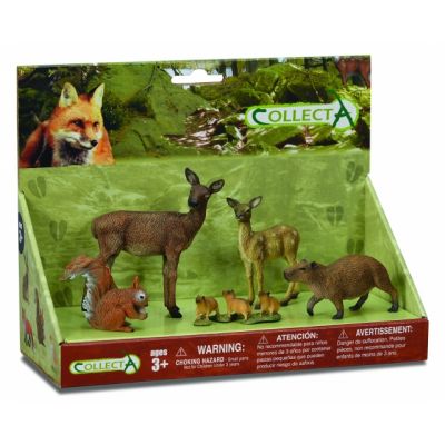 Set 5 figurine lumea padurii collecta col89570lpp