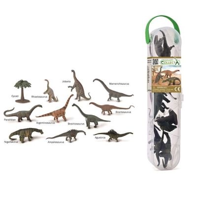 Cutie cu 12 minifigurine pictate manual sauropode a1213 cola1213box