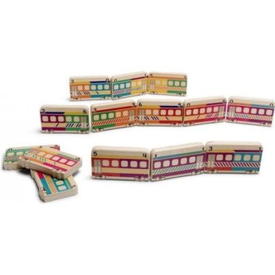 Domino din lemn trenuletul bsga373