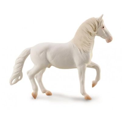 Figurina cal alb camarillo pictata manual xl collecta col88876xl