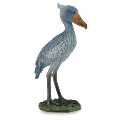 Figurina pasare shoebill pictata manual l collecta col88763l