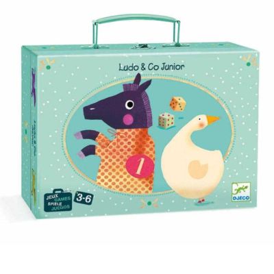 Joc clasic ludo & co junior, djeco dj05226