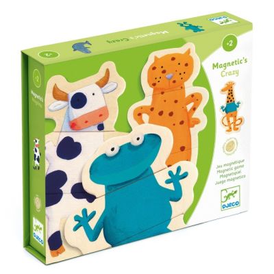 Joc cu magneti animale amuzante, djeco dj03111