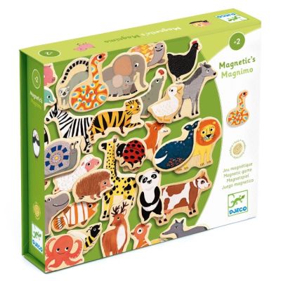 Joc cu magneti animale din intreaga lume, djeco dj03124
