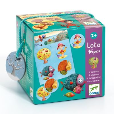 Joc loto cu anotimpuri, djeco dj08123