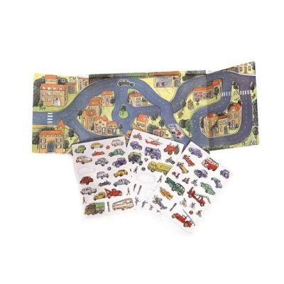 Orasul cu masini, set magnetic, egmont toys egm_630657