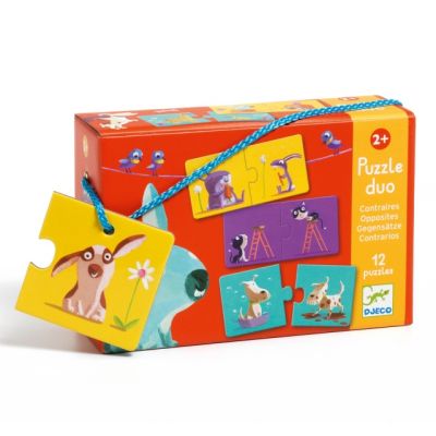 Puzzle duo antonime, djeco dj08162
