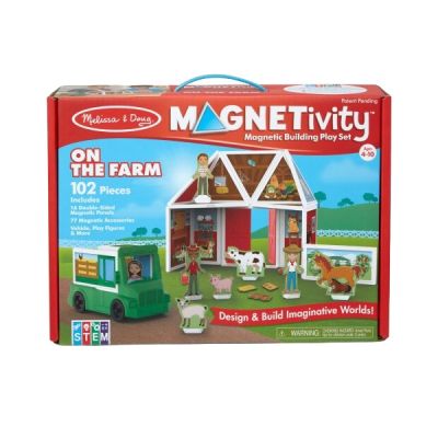Set magnetic de joaca la ferma - melissa & doug md30656