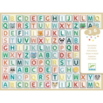 Abtibilduri litere, djeco dj09078