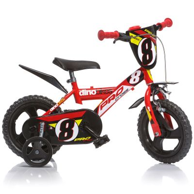 Bicicleta pentru copii Pro Cross DB-123GLN-06 Dino Bikes, 12 inch, culoare rosu SUPDB-123GLN-06