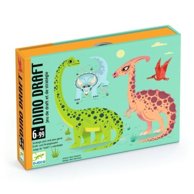 Joc de carti dino draft, djeco dj05093