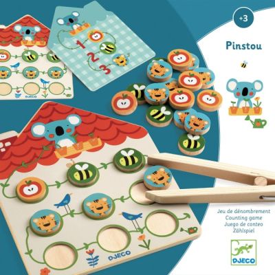 Joc educativ pinstou, djeco dj01627