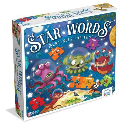 Joc educativ smarty puzzle- star words ctv_012