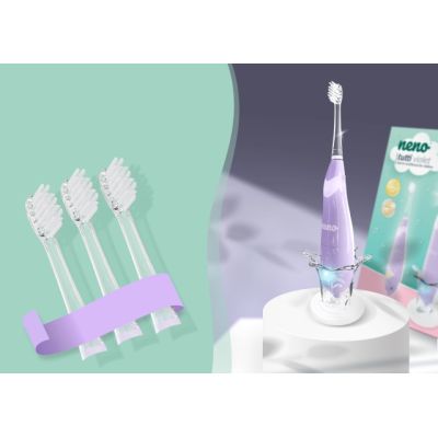Neno tutti violet – periuță de dinți electrică (3-6 ani) nen-bab-sc006