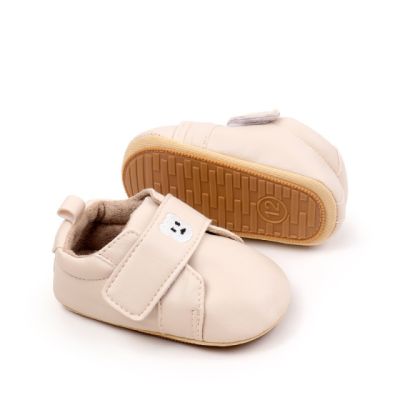 Pantofiori bebelusi crem cu talpa flexibila si design elegant chbzz4178-3-va9