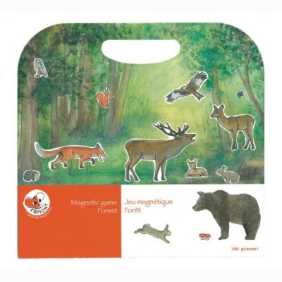 Set magnetic animale din padure, egmont toys egm_630670