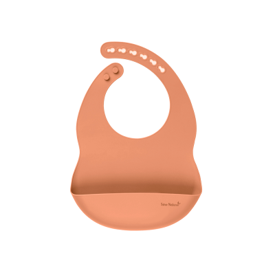Baveta Din Silicon Cu Buzunar, Ajustabila,   Nordic   - Copper Pjb17488