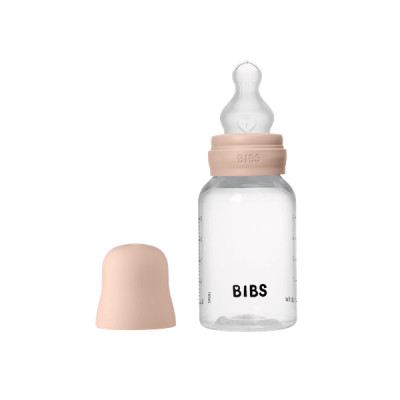 Bibs - set complet biberon anticolici, 150 ml, silicon, blush bbb50161244
