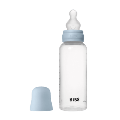 Bibs - set complet biberon anticolici, 270 ml, silicon, baby blue bbb50171231