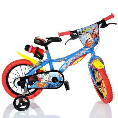 Bicicleta pentru copii Superman DB-616-SM Dino Bikes, 16 inch SUPDB-616-SM