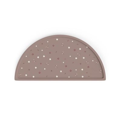 Covoras Pentru Diversificare, Din Silicon, Fara Bpa, Forma Semicirculara 45,5 Cm Si 23 Cm, Peony Pjbcssm_p