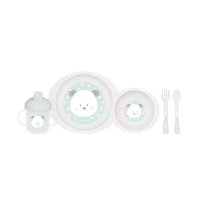 Set Complet De Masa, 5 Piese,   Jungle Party,   Mint Pjb52825