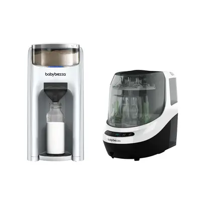 Pachet BebeStart 11 - Espressor Formula Pro Advanced All White + Bottle Washer Pro
