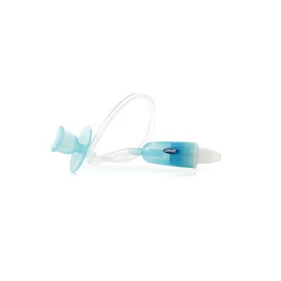 Aspirator nazal, Jane, Manual, Pentru copii, Cu filtru dublu detasabil si lavabil, 0 luni+, Albastru BYN8420421402139