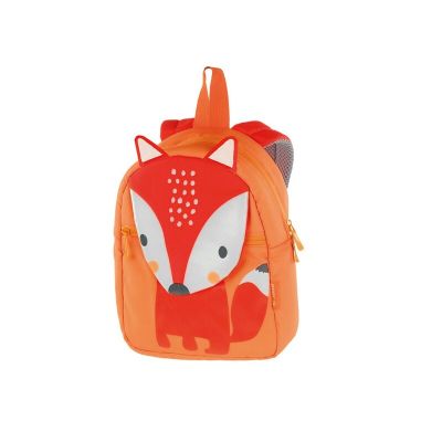 Ghiozdanel, Jane, Fox, Cu un compartiment interior pentru sticla, Inchidere cu fermoar, Bretele si spate captusite si moi, Cu eticheta pentru nume, 20.5 x 9 x 30 cm BYN8420421087077
