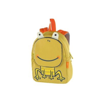 Ghiozdanel, Jane, Frog, Cu un compartiment interior pentru sticla, Inchidere cu fermoar, Bretele si spate captusite si moi, Cu eticheta pentru nume, 20.5 x 9 x 30 cm BYN8420421087084