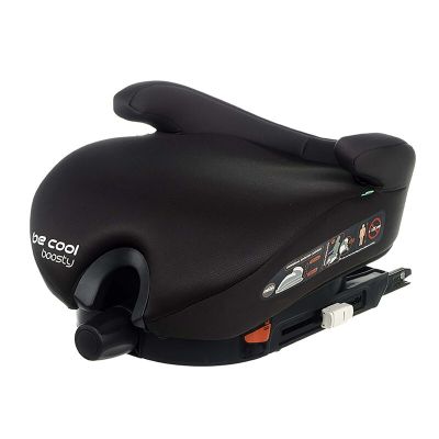 Inaltator auto, Be Cool, Boosty I-size, 125- 150 cm, Cu sistem de reglare treptata a inaltimii, Instalare cu sistem Isofix si centura de prindere, Cu husa detasabila, Conform standardului de securitate i-Size, Cosmos BYN8420421090756