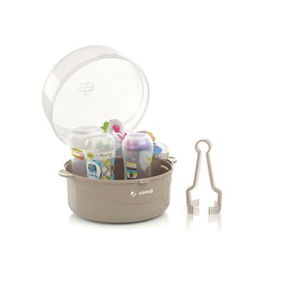 Sterilizator microunde, Jane, Capacitate 6 biberoane, BPA Free, 16.5 cm x 20 cm BYN8420421038789