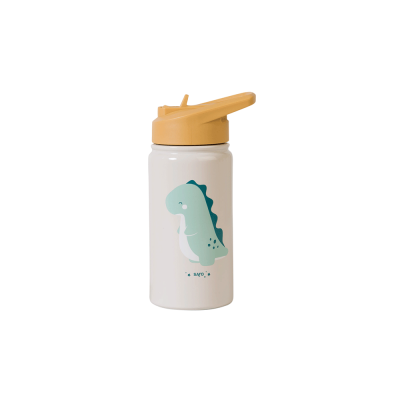 Sticla Termos Din Otel Inoxidabil, Cu Pai, 350 Ml, Happy Dinos Pjb74504