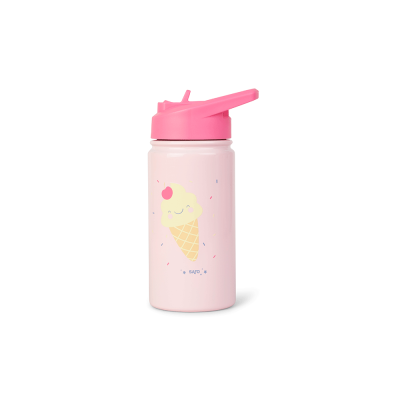 Sticla Termos Din Otel Inoxidabil, Cu Pai, 350 Ml, Ice Cream Pjb74506