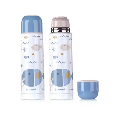 Termons pentru lichide, Jane, Din otel inoxidabil, 500 ml, Fara BPA, Lazuli Blue BYN8420421079843