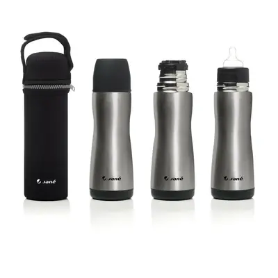 Termos lichide, Jane, Din otel inoxidabil, 300 ml, Fara BPA, Cu gentuta din izopren BYN8420421104644