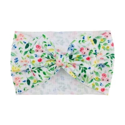 Bentita lata cu funda si imprimeu - model 22 mdh14-22-cd3