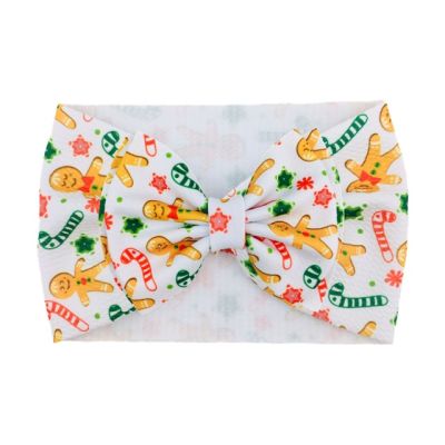 Bentita lata cu funda si imprimeu - model 23 mdh14-23-cd3