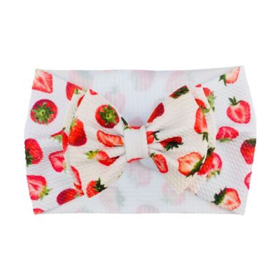 Bentita lata cu funda si imprimeu - model 24 mdh14-24-cd3